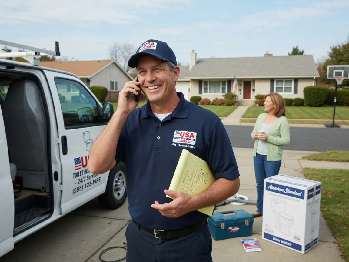 Toilet Installation Van Orin, IL FAQs